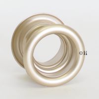 Zulufteinsatz Lftungsgitter rund offen Nickel