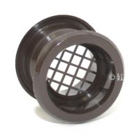 Lftungsgitter, Profil Fase, rund, dunkelbraun Pailsander