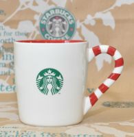 Starbucks Tasse Candy Cane 2011 . 12 oz . Made in China
