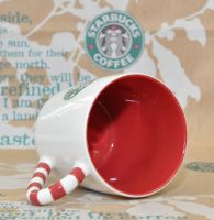 Starbucks Tasse Candy Cane 2011 . 12 oz . Made in China