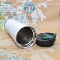 Starbucks Tumbler SS White Weiss Grande 16 oz