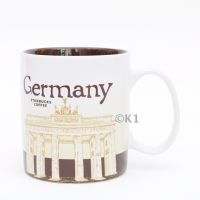 Starbucks Coffee Stdtetasse City Mug Germany Braun