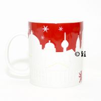 Starbucks Coffee Stdtetasse Relief Mug Berlin 2013 rot