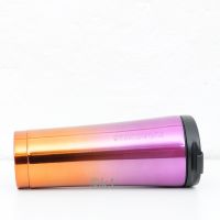 Starbucks Tumbler Gradient Pink Orange Stainless Steel