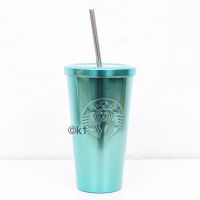 Starbucks Becher Cold Cup AquaBlue 16 oz