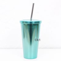 Starbucks Becher Cold Cup AquaBlue 16 oz