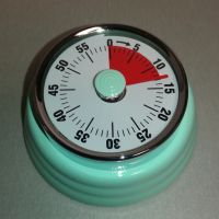 Retro Eieruhr . Kurzzeitwecker . Mint Grn . Magnet