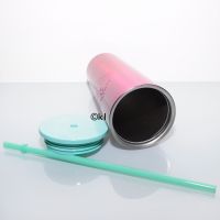 Starbucks Tumbler / Cold Cup Pink Glitter 16 oz