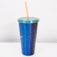 Starbucks Becher Cold Cup Blue Points Siren