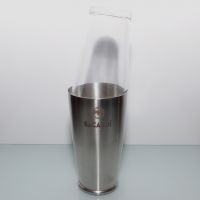 Bacardi Boston Shaker Edelstahl und Glas