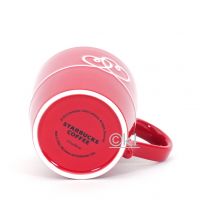 Starbucks Mug Valentin Love Herz Red 12 oz