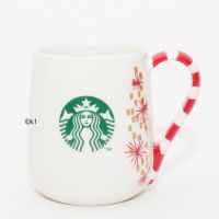 Starbucks Tasse Candy Cane 2014 . 12 oz . Made in China
