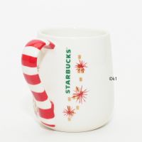 Starbucks Tasse Candy Cane 2014 . 12 oz . Made in China