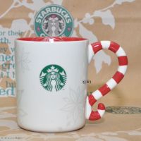 Starbucks Tasse Candy Cane 2013 . 12 oz . Made in China