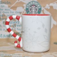 Starbucks Tasse Candy Cane 2013 . 12 oz . Made in China
