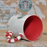 Starbucks Tasse Candy Cane 2013 . 12 oz . Made in China