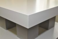 Loungetisch W/Si LED