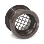 Lftungsgitter, Profil Fase, rund, dunkelbraun Pailsander