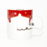 Starbucks Coffee Stdtetasse Relief Mug Berlin 2013 rot