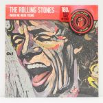 The Rolling Stones . when we are young . LP + Coaster