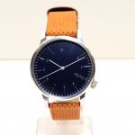 KOMONO Armbanduhr Herren . The Winston W2000 . silber blau